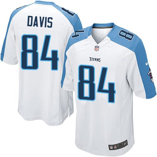 Nike Titans #84 Corey Davis White Youth Stitched NFL Elite Jersey